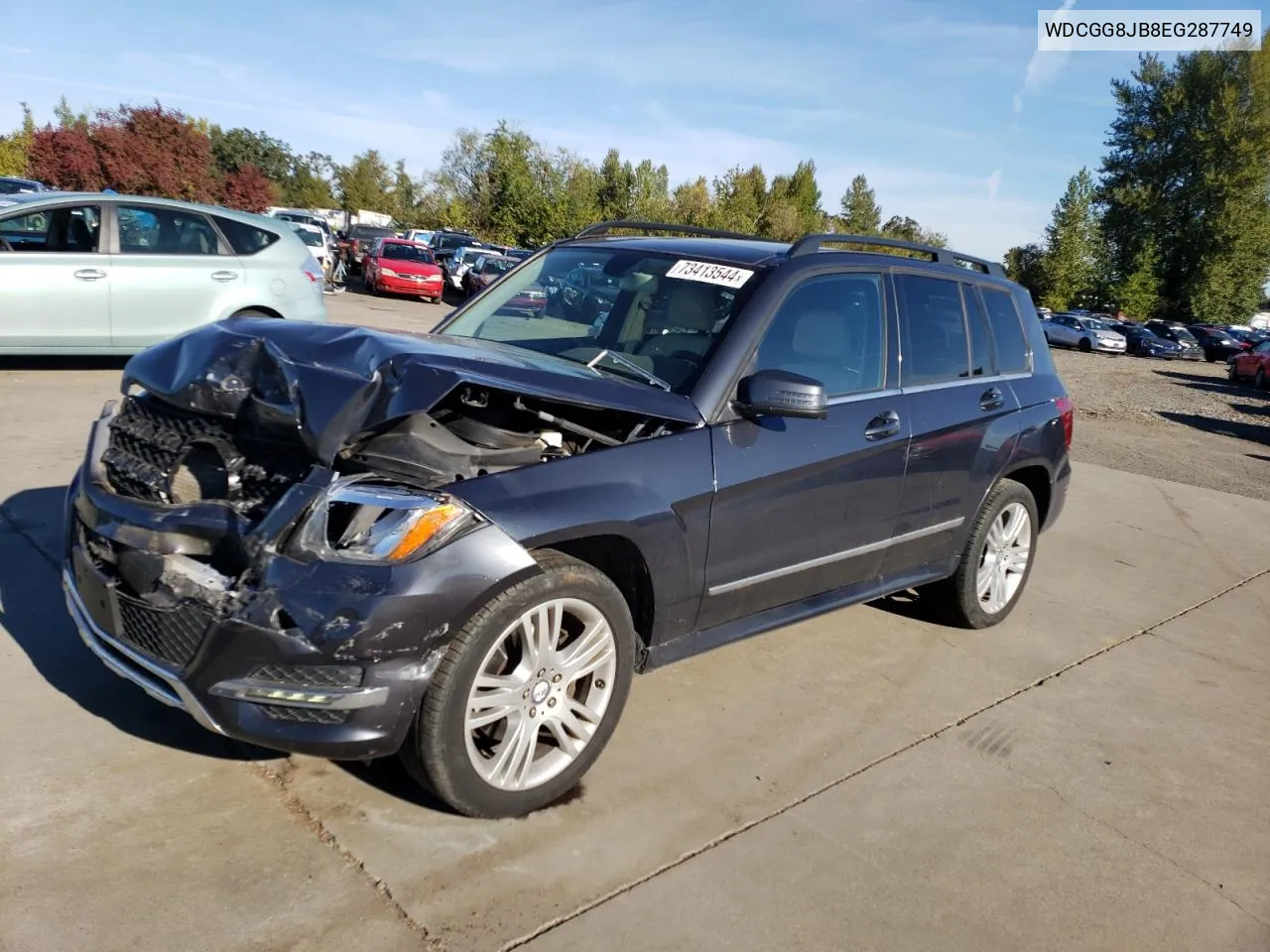 2014 Mercedes-Benz Glk 350 4Matic VIN: WDCGG8JB8EG287749 Lot: 73413544