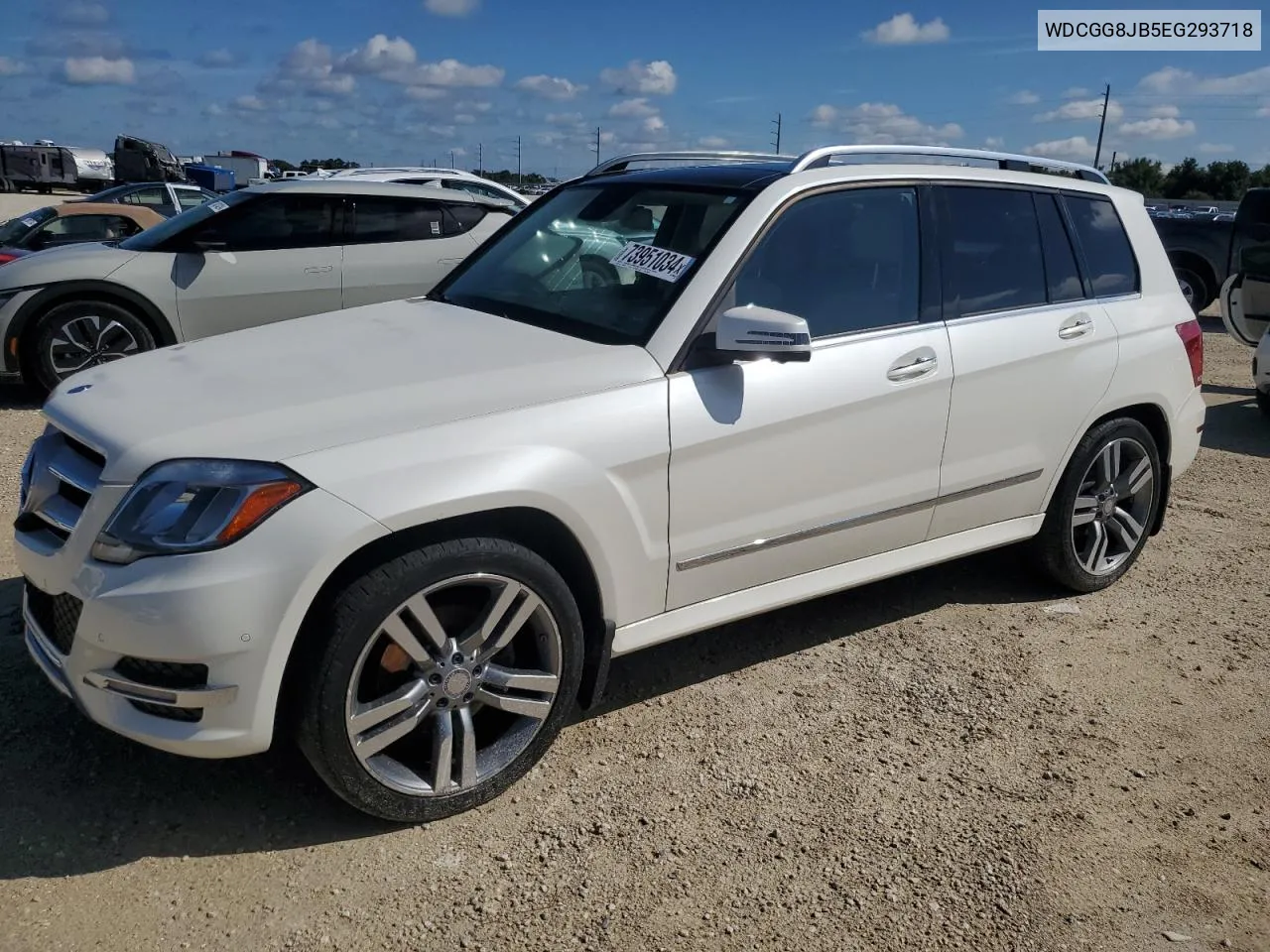 2014 Mercedes-Benz Glk 350 4Matic VIN: WDCGG8JB5EG293718 Lot: 73951034