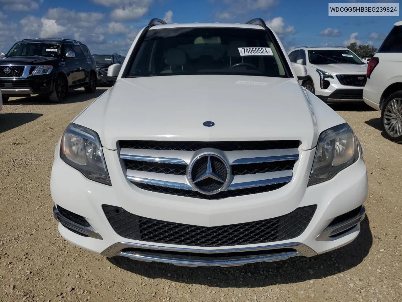 2014 Mercedes-Benz Glk 350 VIN: WDCGG5HB3EG239824 Lot: 74069524