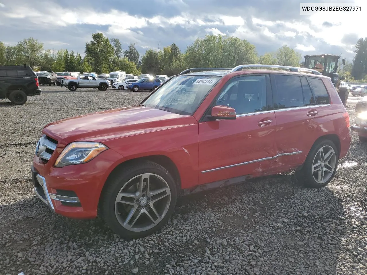 2014 Mercedes-Benz Glk 350 4Matic VIN: WDCGG8JB2EG327971 Lot: 74294714