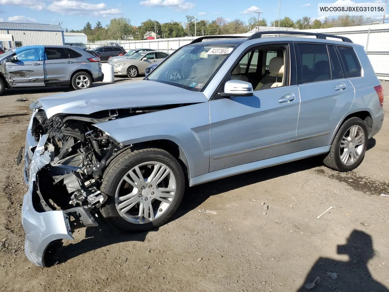 2014 Mercedes-Benz Glk 350 4Matic VIN: WDCGG8JBXEG310156 Lot: 74337804