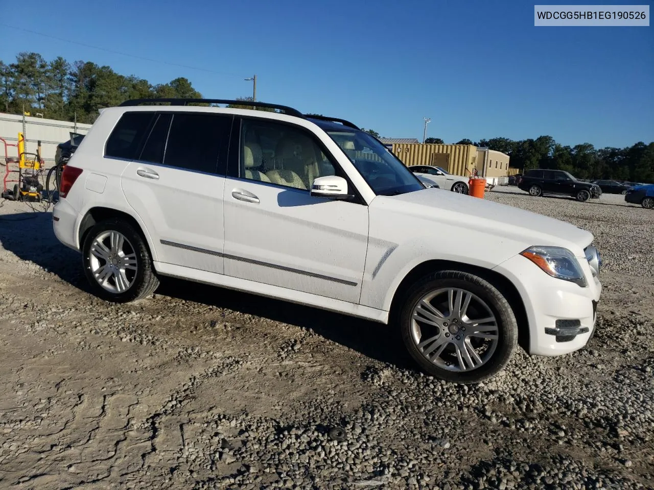 2014 Mercedes-Benz Glk 350 VIN: WDCGG5HB1EG190526 Lot: 74883724