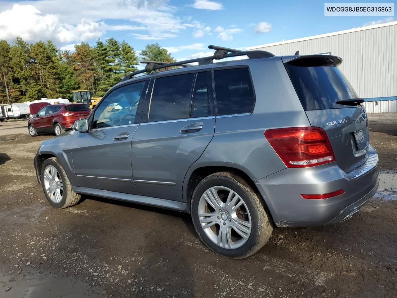 2014 Mercedes-Benz Glk 350 4Matic VIN: WDCGG8JB5EG315863 Lot: 74953354