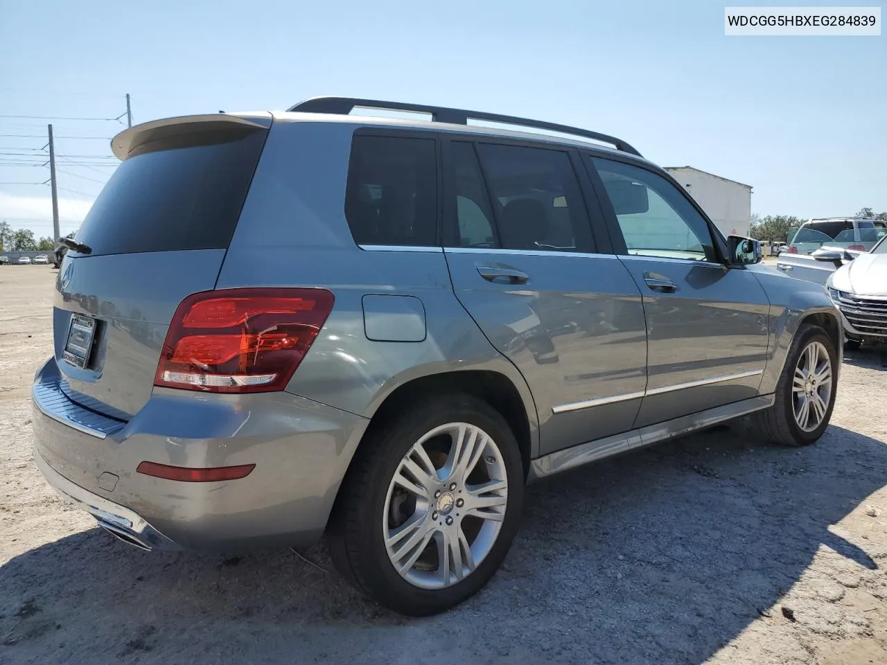 2014 Mercedes-Benz Glk 350 VIN: WDCGG5HBXEG284839 Lot: 74960564