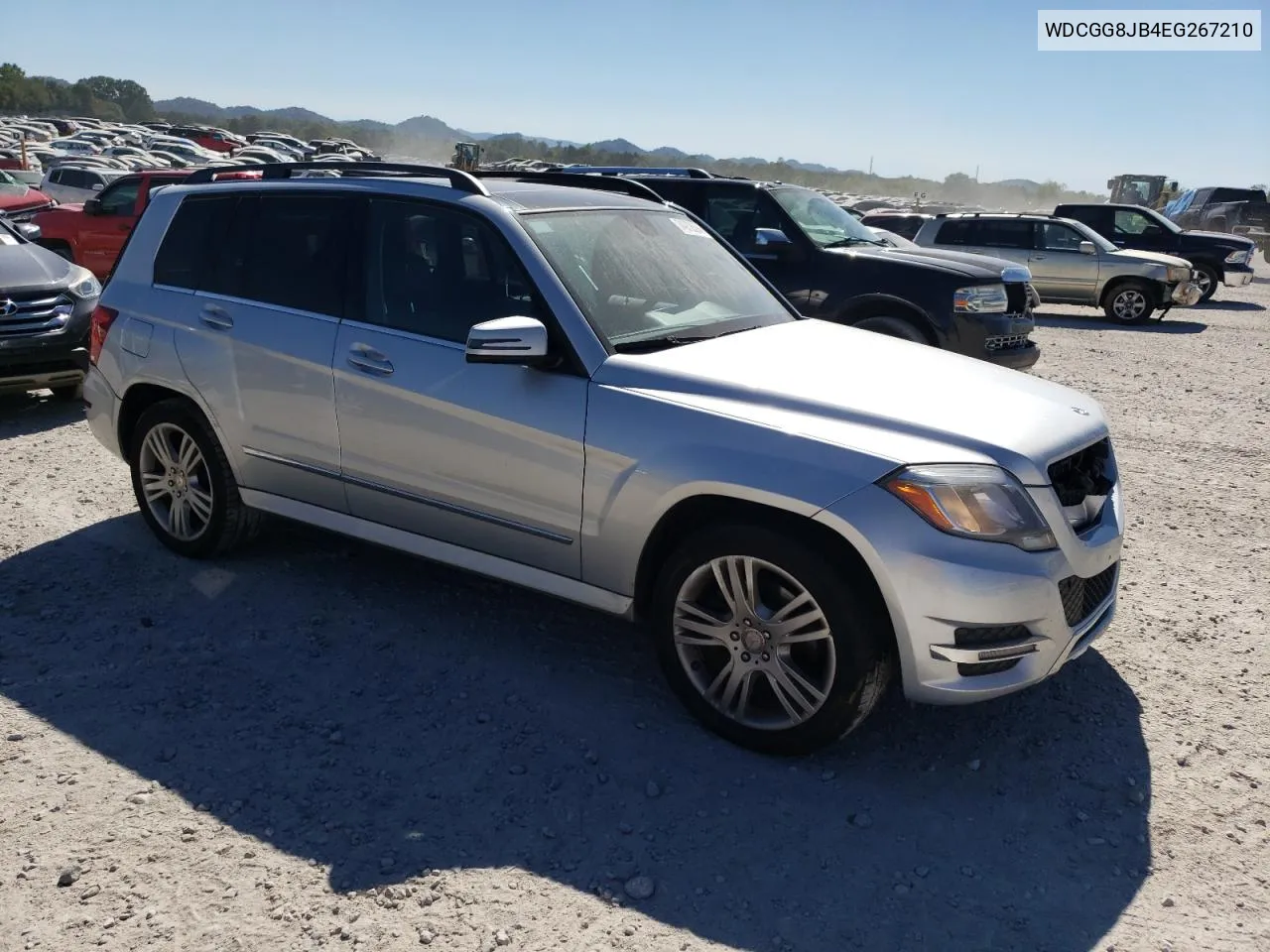 2014 Mercedes-Benz Glk 350 4Matic VIN: WDCGG8JB4EG267210 Lot: 74972594