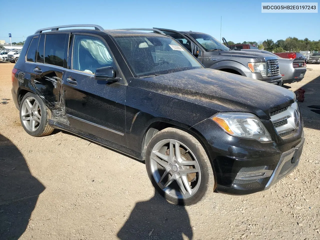 2014 Mercedes-Benz Glk 350 VIN: WDCGG5HB2EG197243 Lot: 75535604