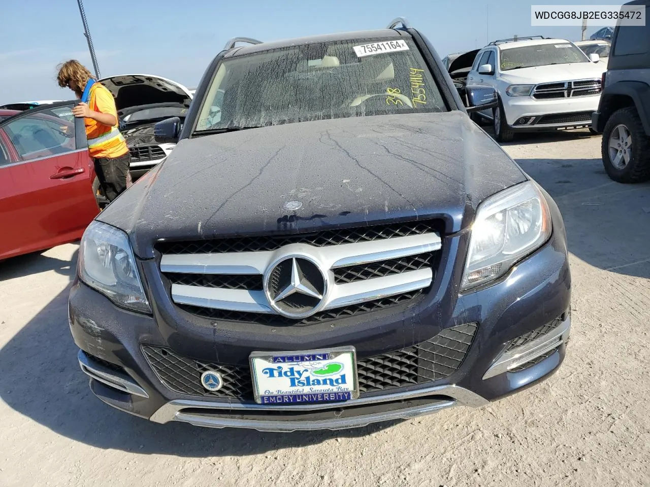 2014 Mercedes-Benz Glk 350 4Matic VIN: WDCGG8JB2EG335472 Lot: 75541164