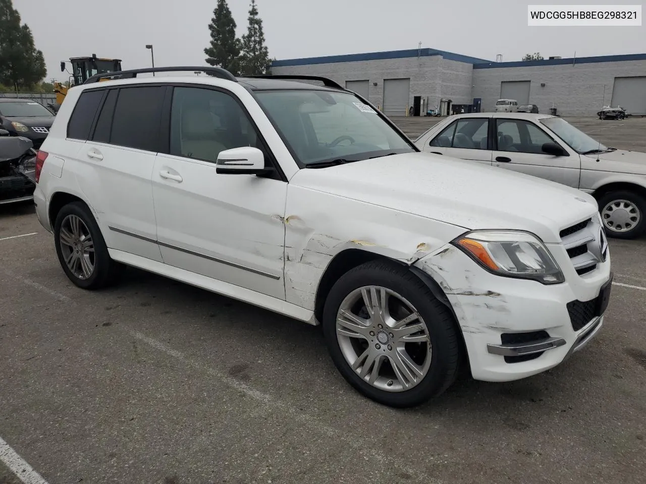 2014 Mercedes-Benz Glk 350 VIN: WDCGG5HB8EG298321 Lot: 75956704