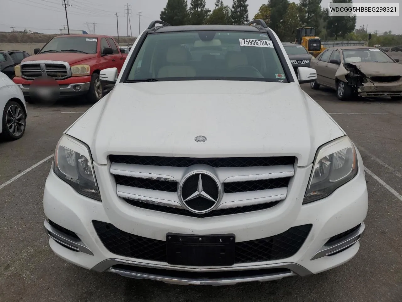 2014 Mercedes-Benz Glk 350 VIN: WDCGG5HB8EG298321 Lot: 75956704