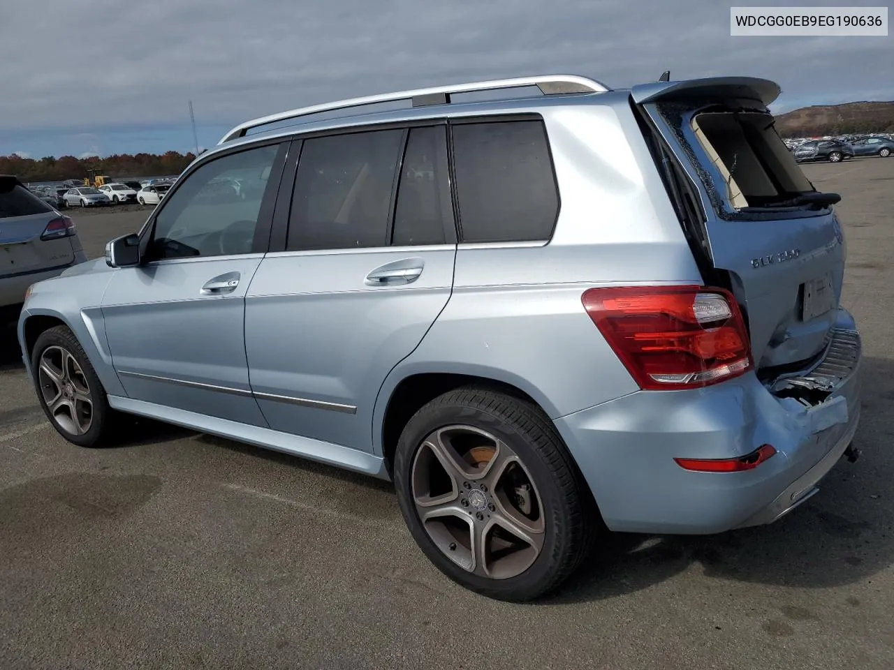 2014 Mercedes-Benz Glk 250 Bluetec VIN: WDCGG0EB9EG190636 Lot: 76079964