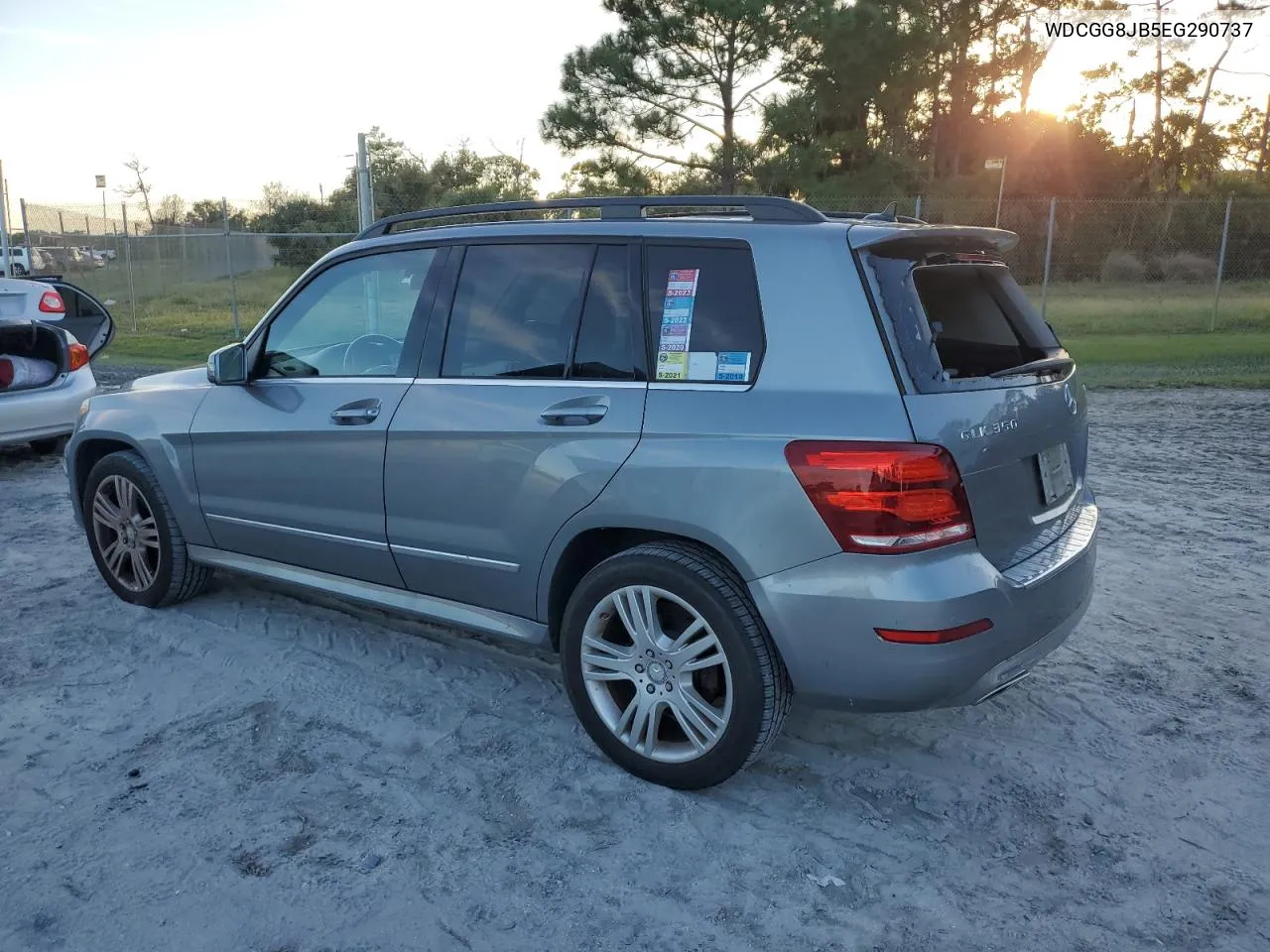 2014 Mercedes-Benz Glk 350 4Matic VIN: WDCGG8JB5EG290737 Lot: 76196854