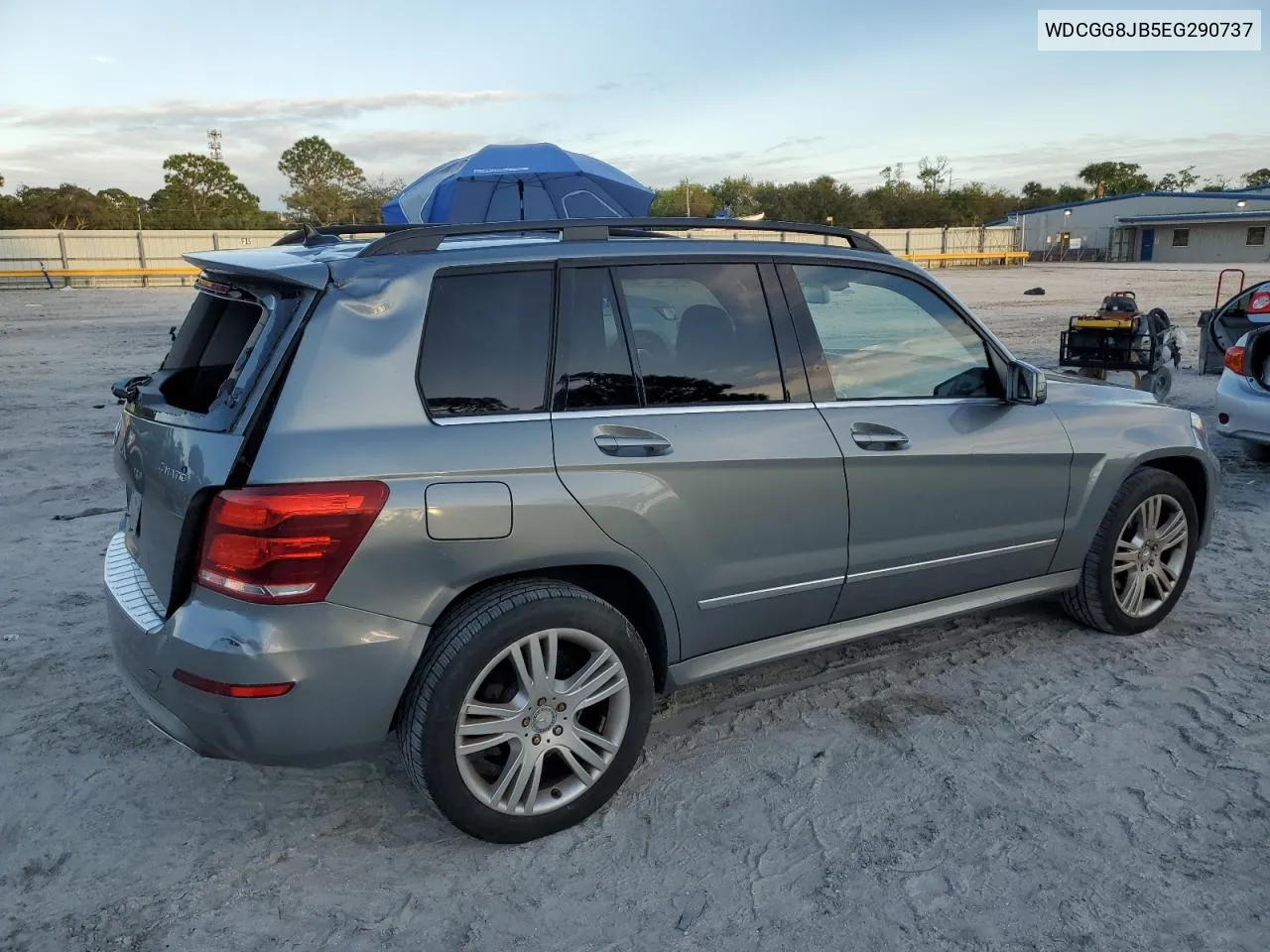 2014 Mercedes-Benz Glk 350 4Matic VIN: WDCGG8JB5EG290737 Lot: 76196854