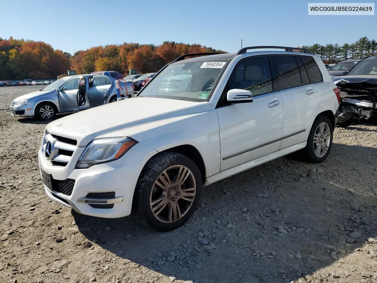 2014 Mercedes-Benz Glk 350 4Matic VIN: WDCGG8JB5EG224639 Lot: 76940354