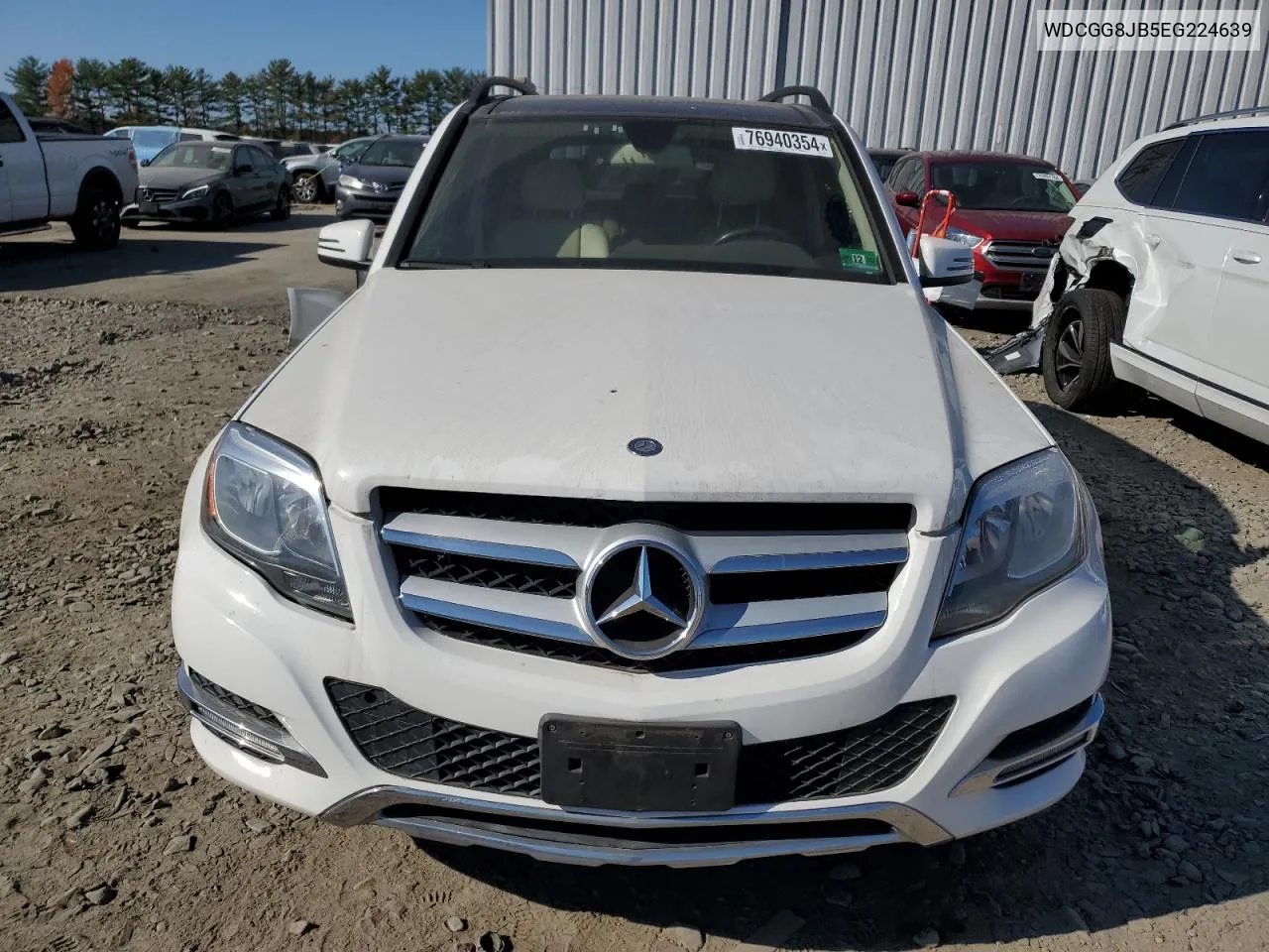 2014 Mercedes-Benz Glk 350 4Matic VIN: WDCGG8JB5EG224639 Lot: 76940354