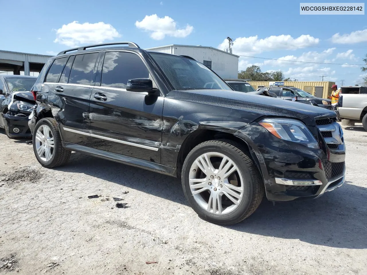 2014 Mercedes-Benz Glk 350 VIN: WDCGG5HBXEG228142 Lot: 77068984