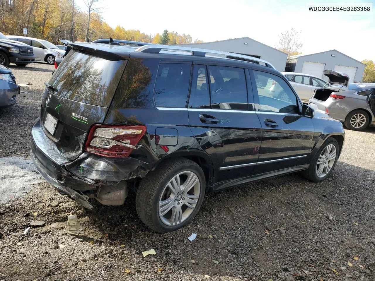 2014 Mercedes-Benz Glk 250 Bluetec VIN: WDCGG0EB4EG283368 Lot: 77188774