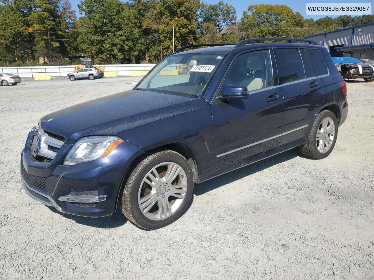 2014 Mercedes-Benz Glk 350 4Matic VIN: WDCGG8JB7EG329067 Lot: 77481124