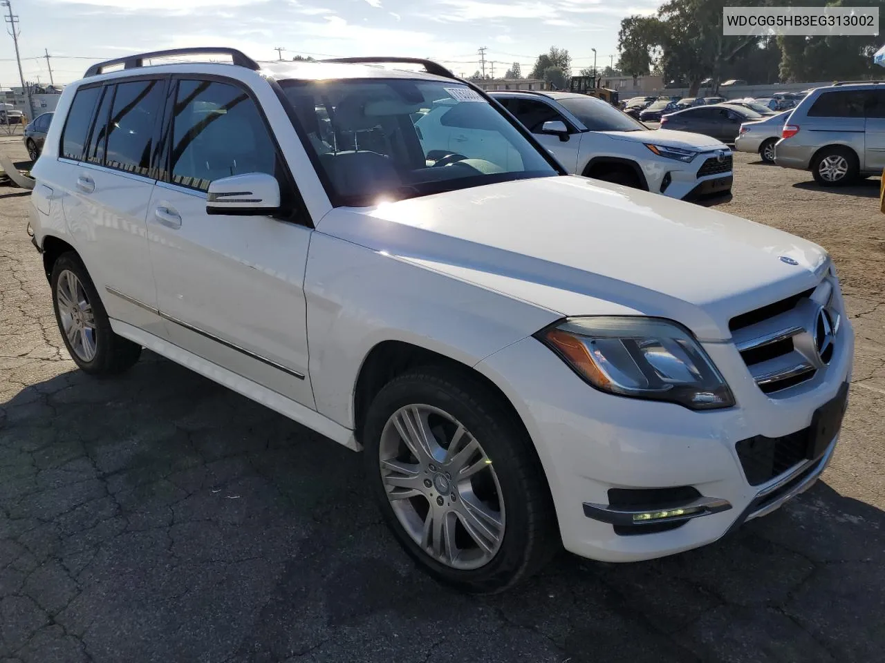 2014 Mercedes-Benz Glk 350 VIN: WDCGG5HB3EG313002 Lot: 77630884