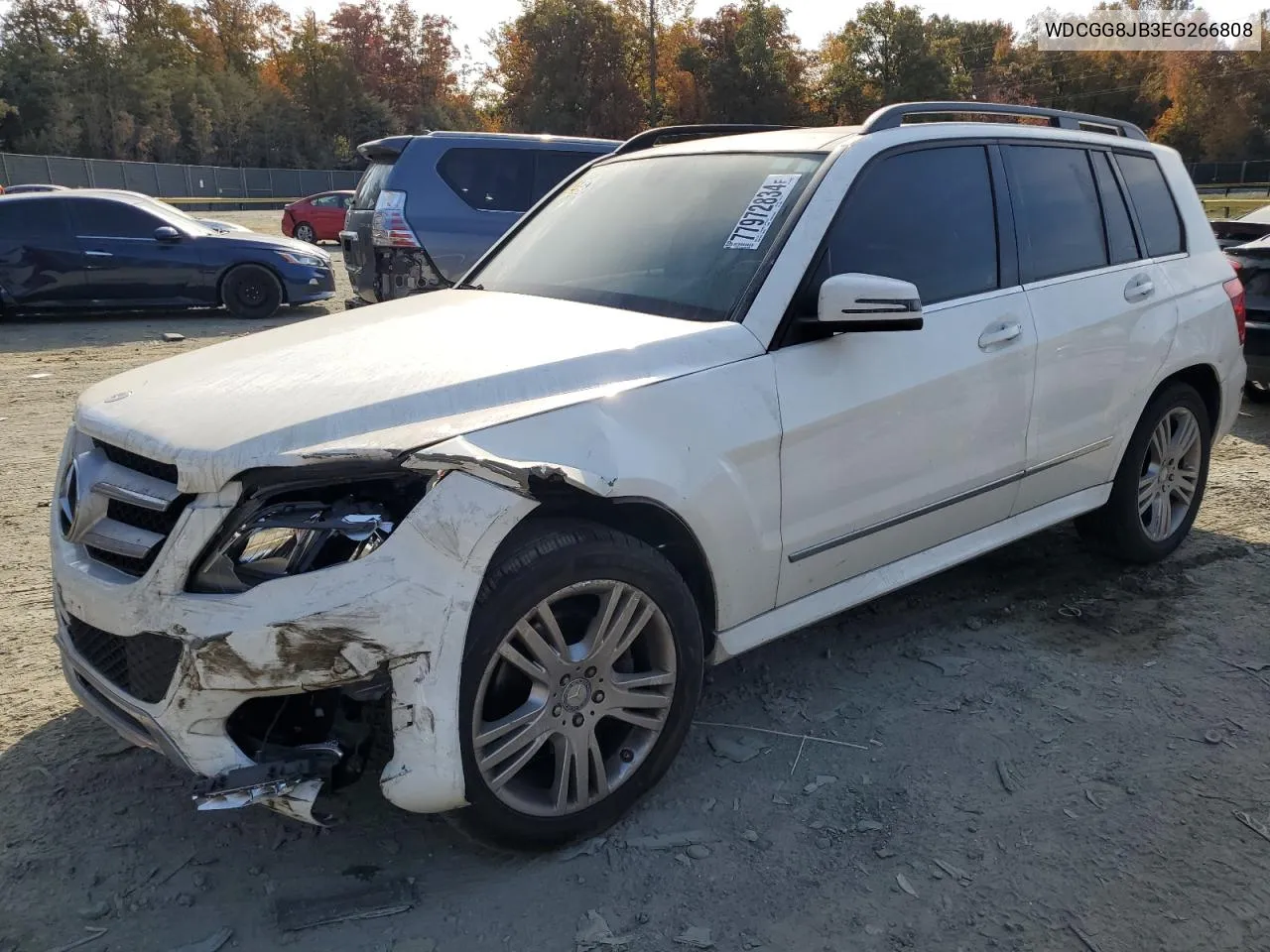 2014 Mercedes-Benz Glk 350 4Matic VIN: WDCGG8JB3EG266808 Lot: 77972834