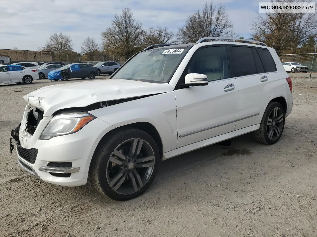 2014 Mercedes-Benz Glk 350 4Matic VIN: WDCGG8JB2EG327579 Lot: 78731884