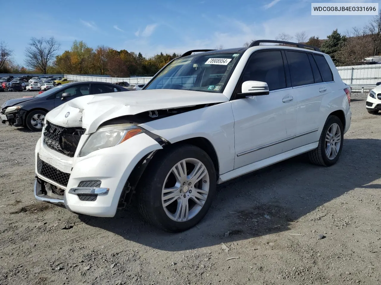 2014 Mercedes-Benz Glk 350 4Matic VIN: WDCGG8JB4EG331696 Lot: 78908954