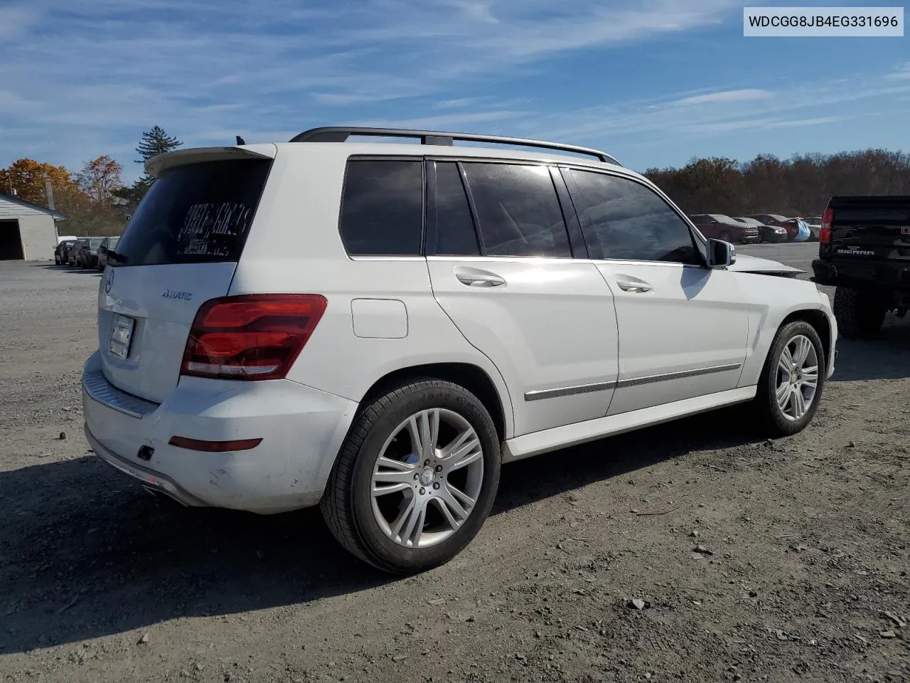 2014 Mercedes-Benz Glk 350 4Matic VIN: WDCGG8JB4EG331696 Lot: 78908954