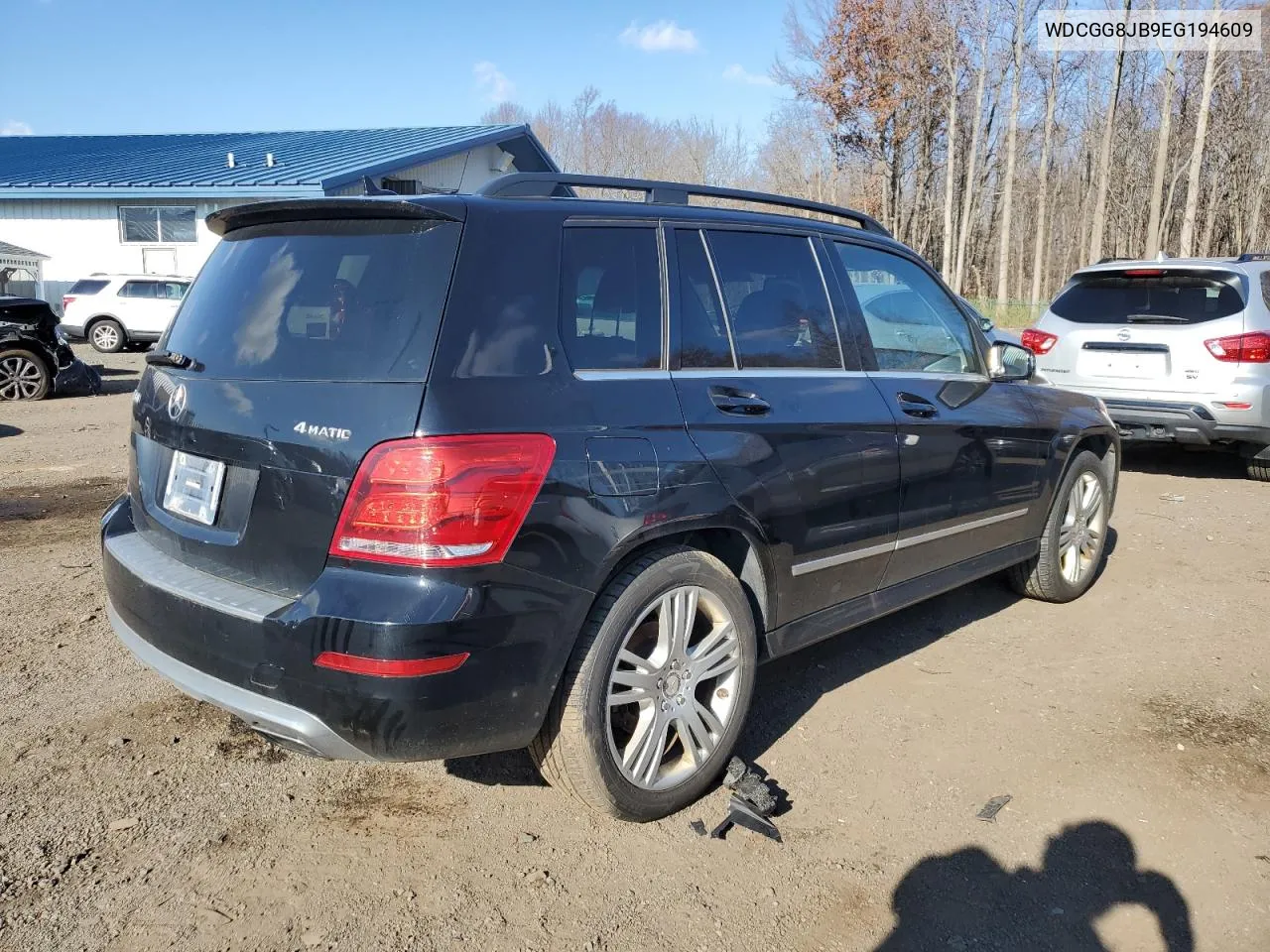 2014 Mercedes-Benz Glk 350 4Matic VIN: WDCGG8JB9EG194609 Lot: 80911454