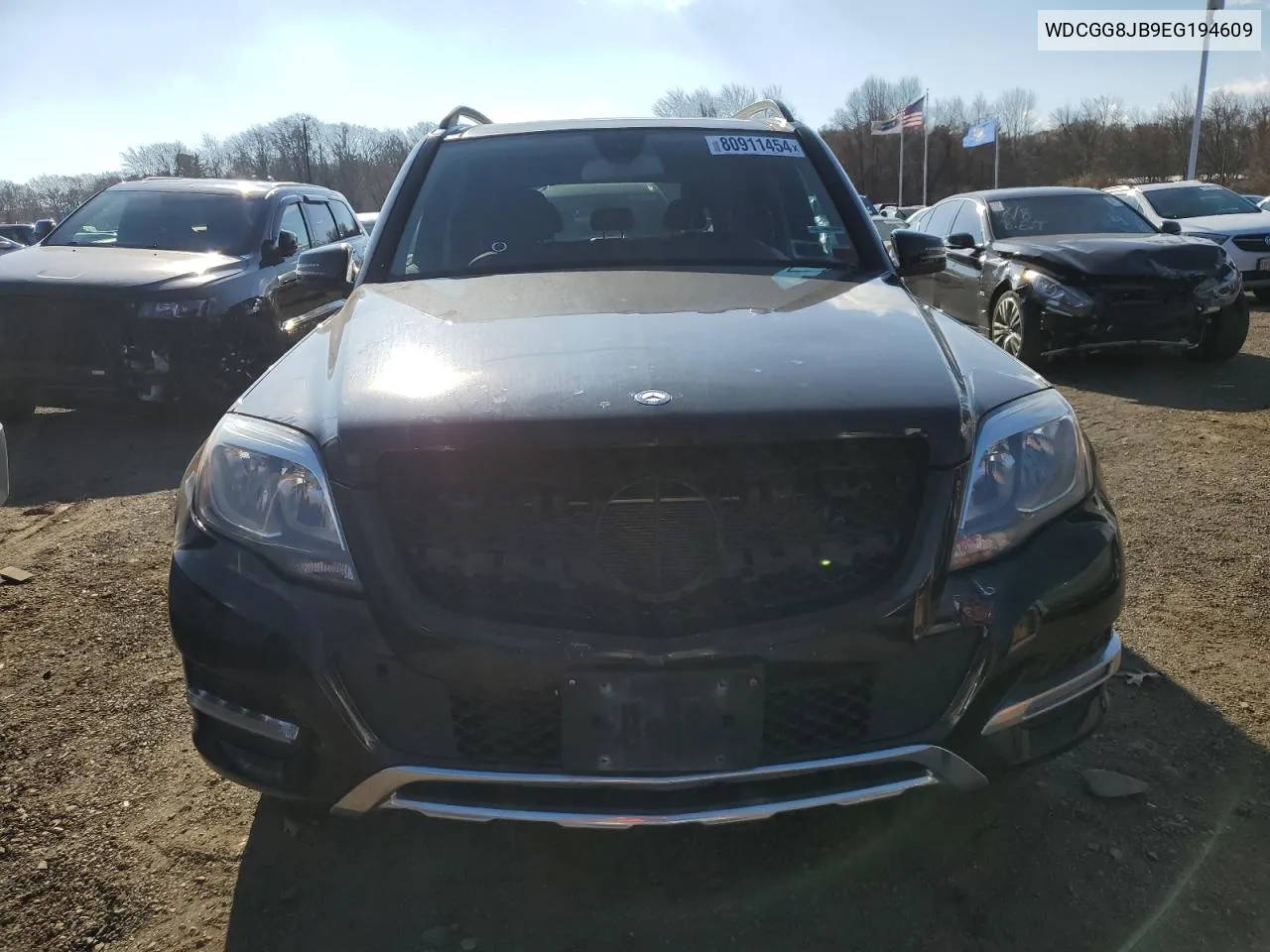 2014 Mercedes-Benz Glk 350 4Matic VIN: WDCGG8JB9EG194609 Lot: 80911454