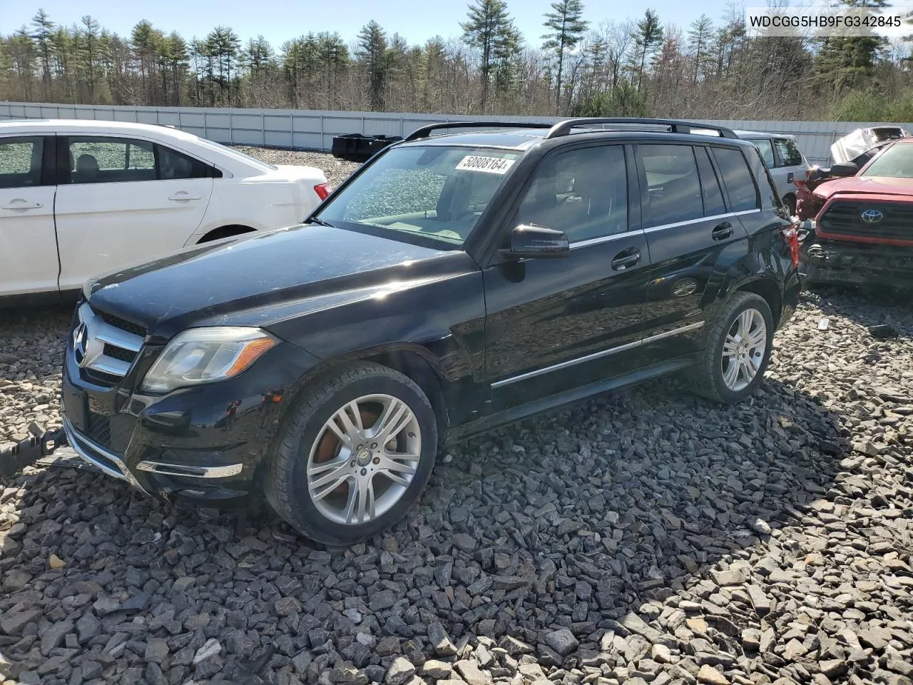 2015 Mercedes-Benz Glk 350 VIN: WDCGG5HB9FG342845 Lot: 50808164