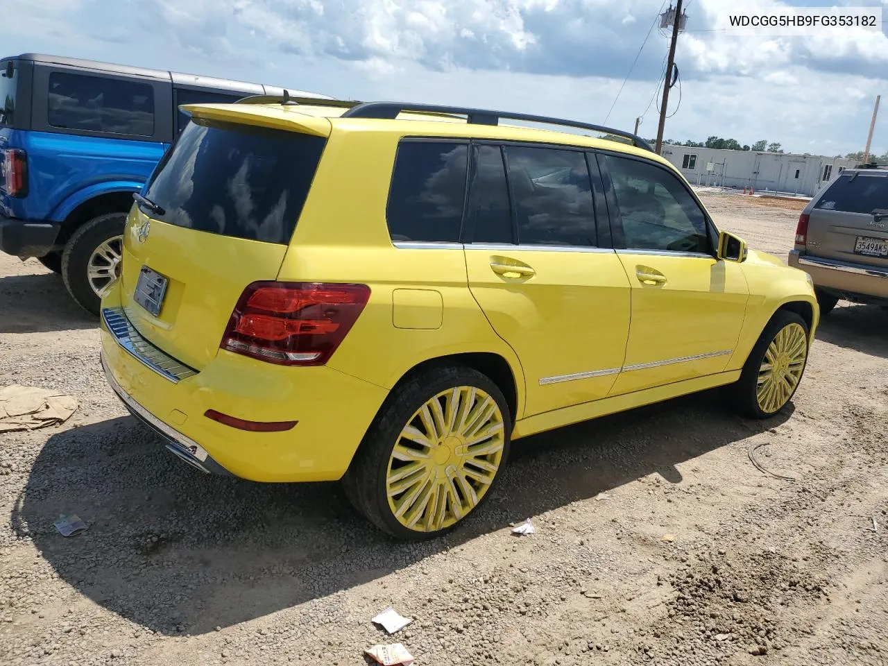 2015 Mercedes-Benz Glk 350 VIN: WDCGG5HB9FG353182 Lot: 60457114