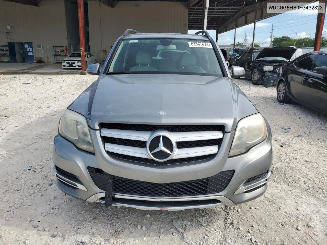 2015 Mercedes-Benz Glk 350 VIN: WDCGG5HB0FG432823 Lot: 62847674