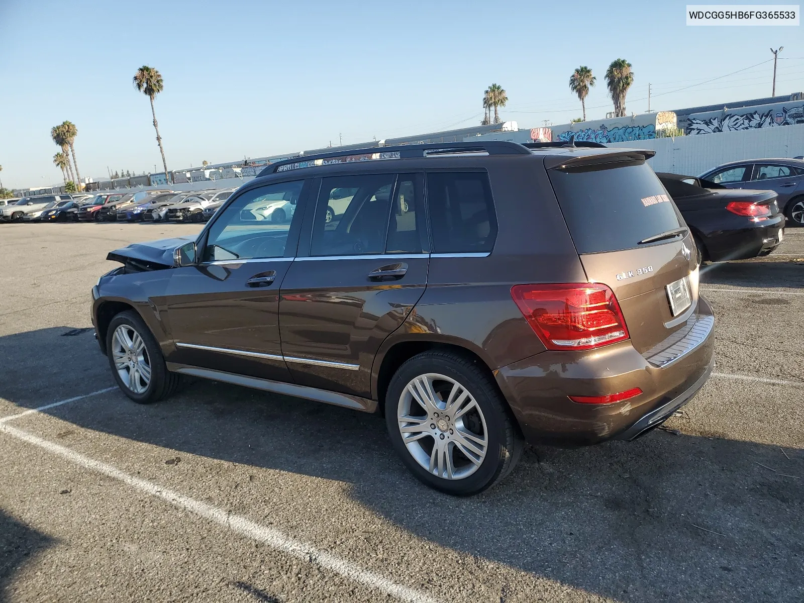 2015 Mercedes-Benz Glk 350 VIN: WDCGG5HB6FG365533 Lot: 64076044