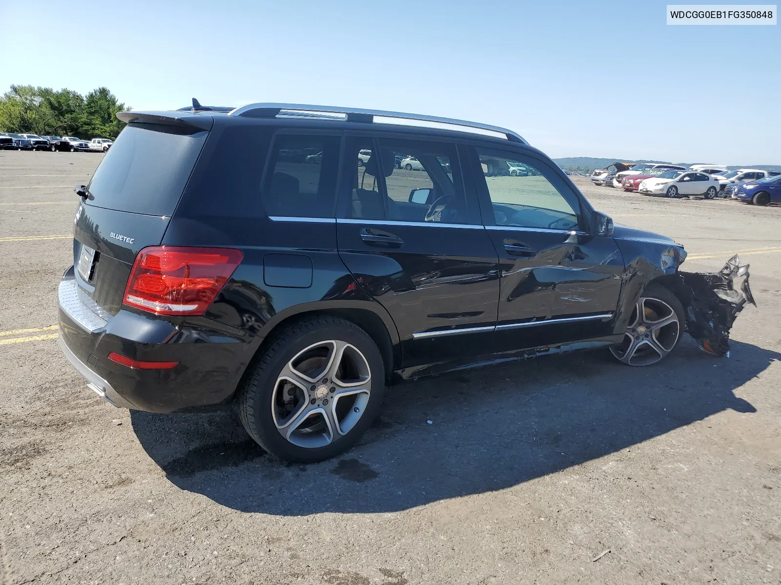 2015 Mercedes-Benz Glk 250 Bluetec VIN: WDCGG0EB1FG350848 Lot: 66765424