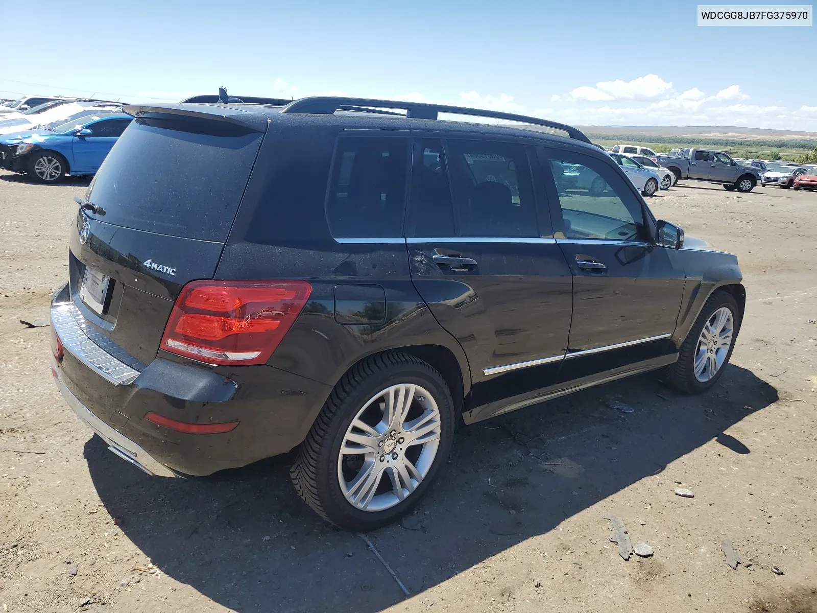 2015 Mercedes-Benz Glk 350 4Matic VIN: WDCGG8JB7FG375970 Lot: 66819384