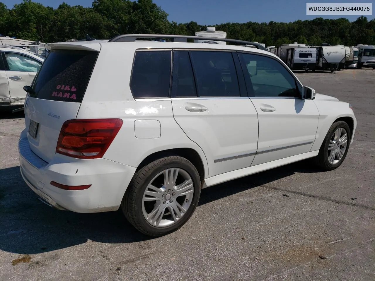 2015 Mercedes-Benz Glk 350 4Matic VIN: WDCGG8JB2FG440076 Lot: 68160784