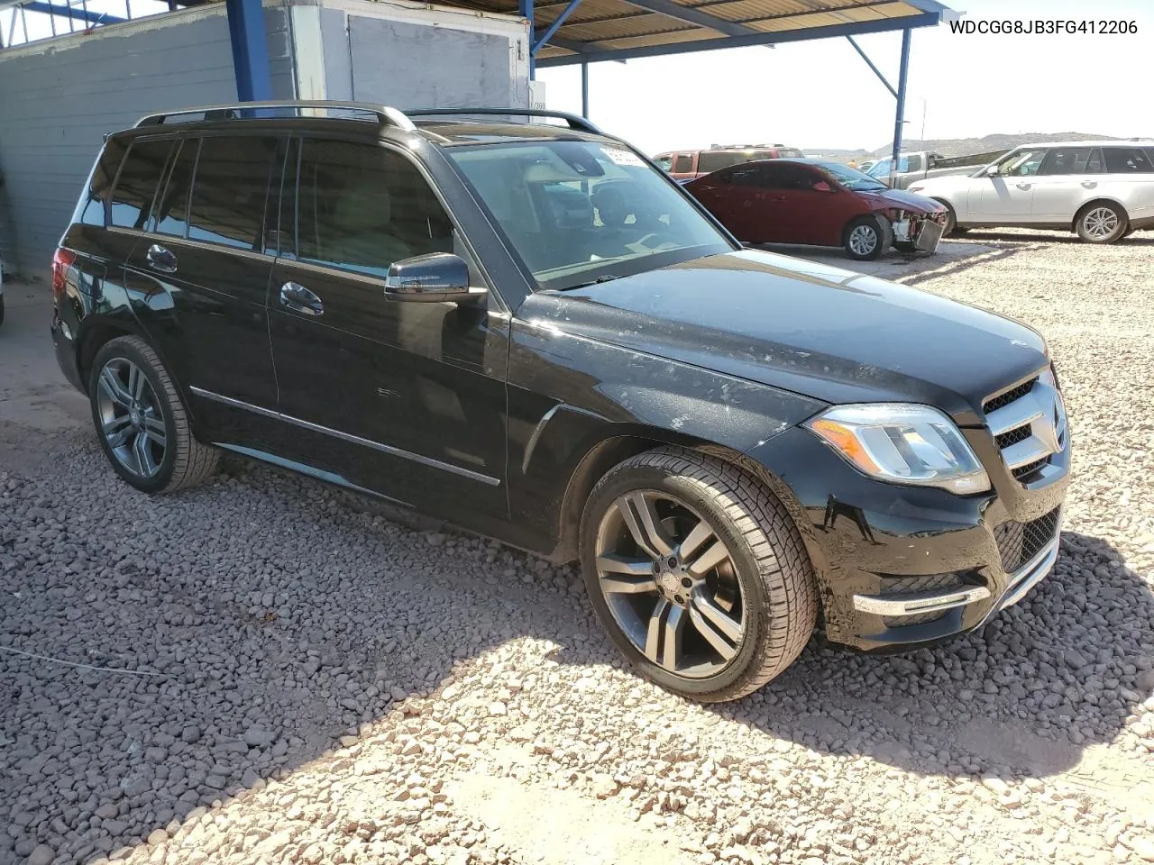 2015 Mercedes-Benz Glk 350 4Matic VIN: WDCGG8JB3FG412206 Lot: 69760314