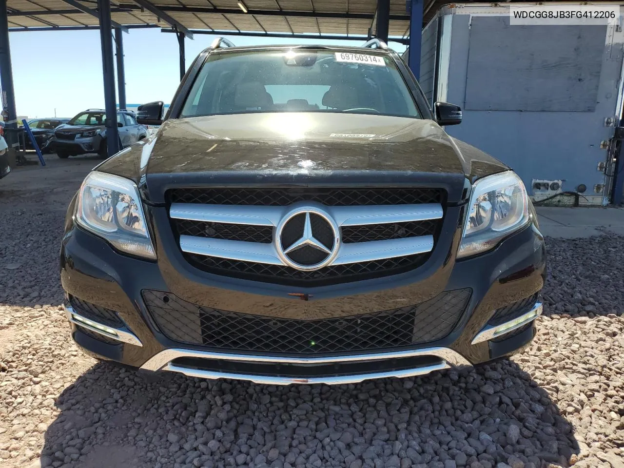 2015 Mercedes-Benz Glk 350 4Matic VIN: WDCGG8JB3FG412206 Lot: 69760314