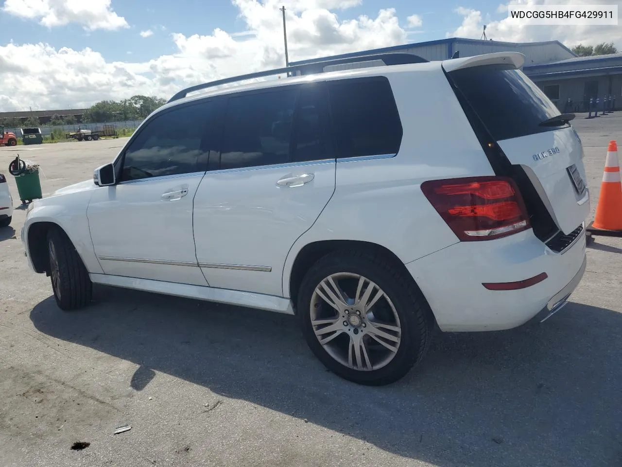 2015 Mercedes-Benz Glk 350 VIN: WDCGG5HB4FG429911 Lot: 69937924