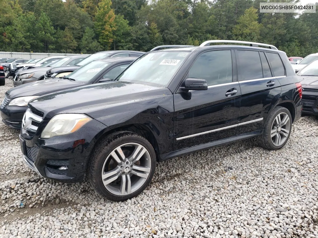 2015 Mercedes-Benz Glk 350 VIN: WDCGG5HB5FG424281 Lot: 70042614