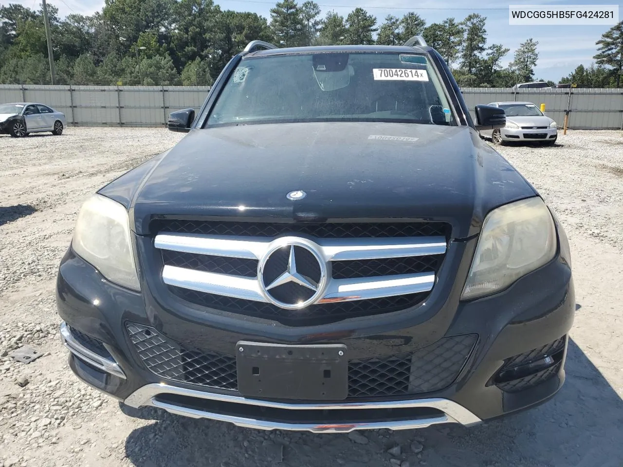 2015 Mercedes-Benz Glk 350 VIN: WDCGG5HB5FG424281 Lot: 70042614