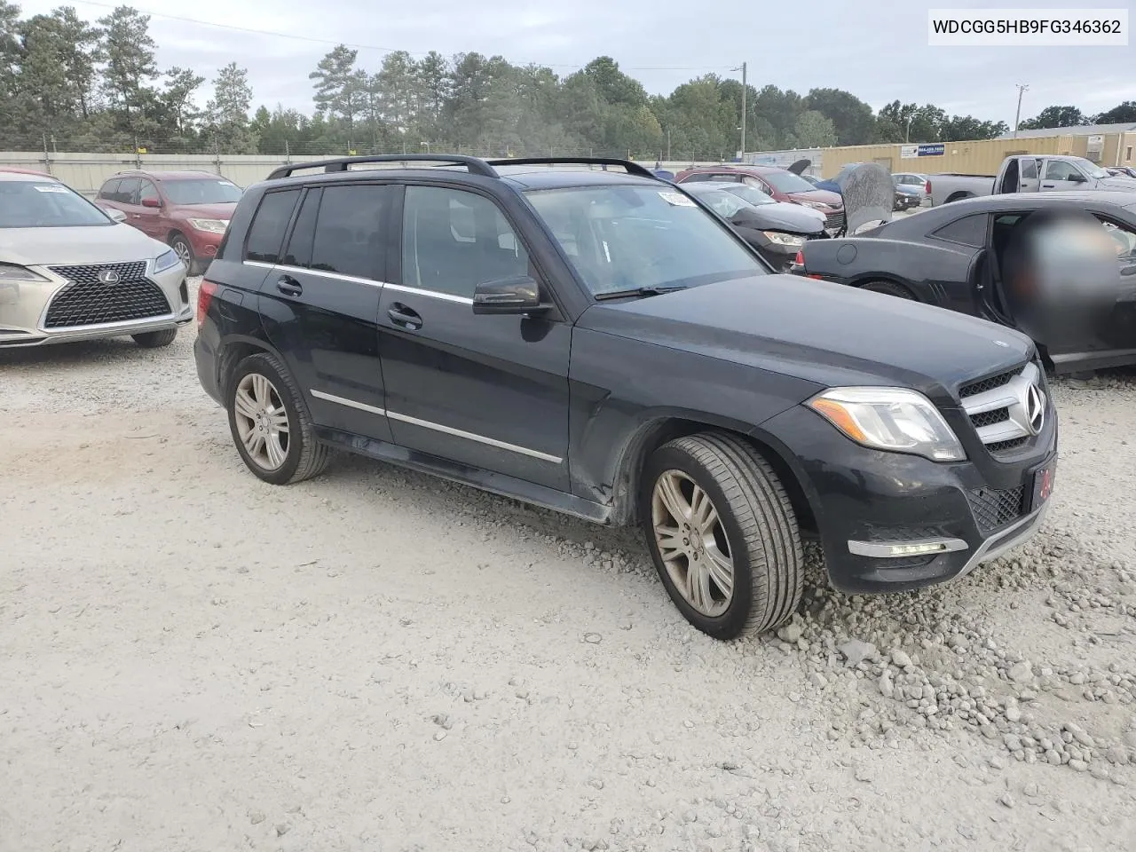 2015 Mercedes-Benz Glk 350 VIN: WDCGG5HB9FG346362 Lot: 70130004