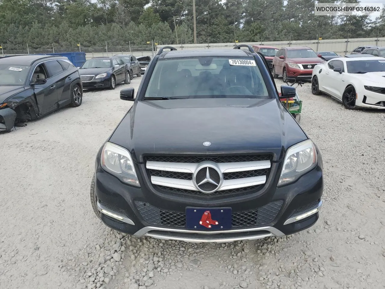 2015 Mercedes-Benz Glk 350 VIN: WDCGG5HB9FG346362 Lot: 70130004