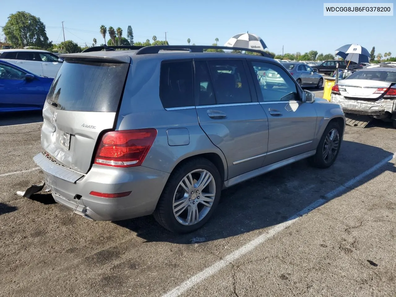 2015 Mercedes-Benz Glk 350 4Matic VIN: WDCGG8JB6FG378200 Lot: 70366114