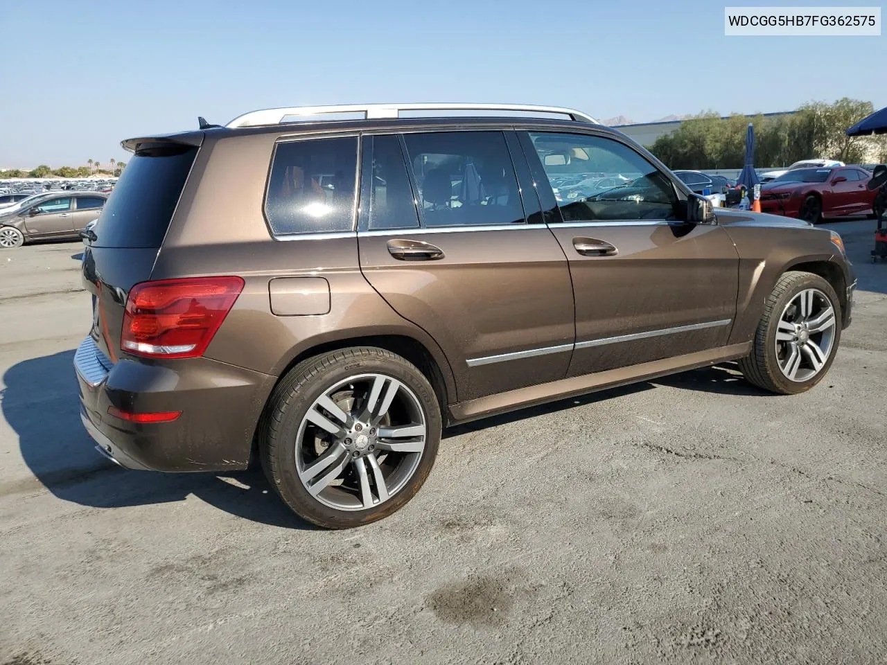 2015 Mercedes-Benz Glk 350 VIN: WDCGG5HB7FG362575 Lot: 70390624