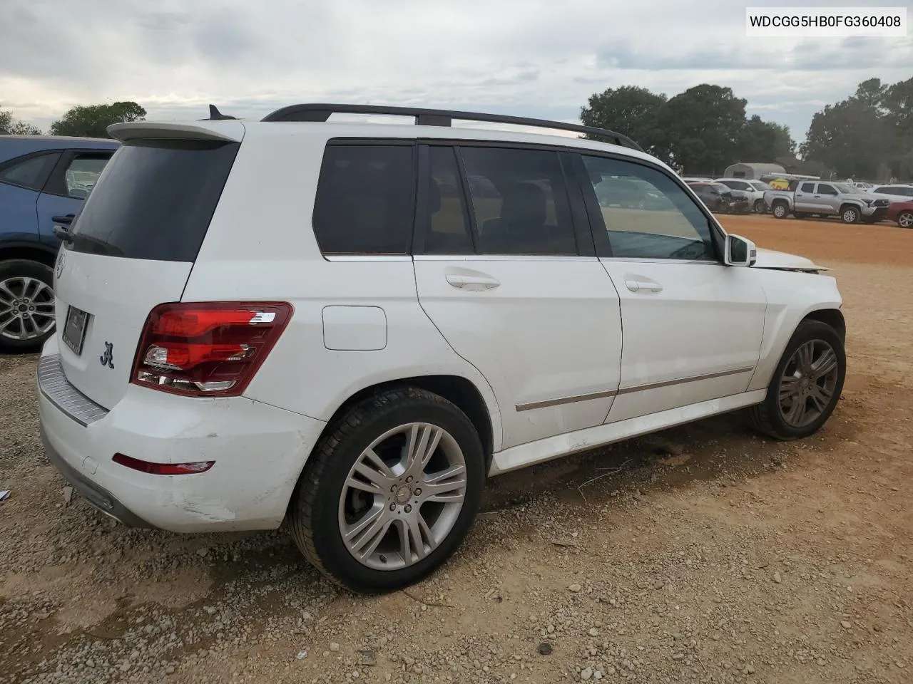 2015 Mercedes-Benz Glk 350 VIN: WDCGG5HB0FG360408 Lot: 70484214