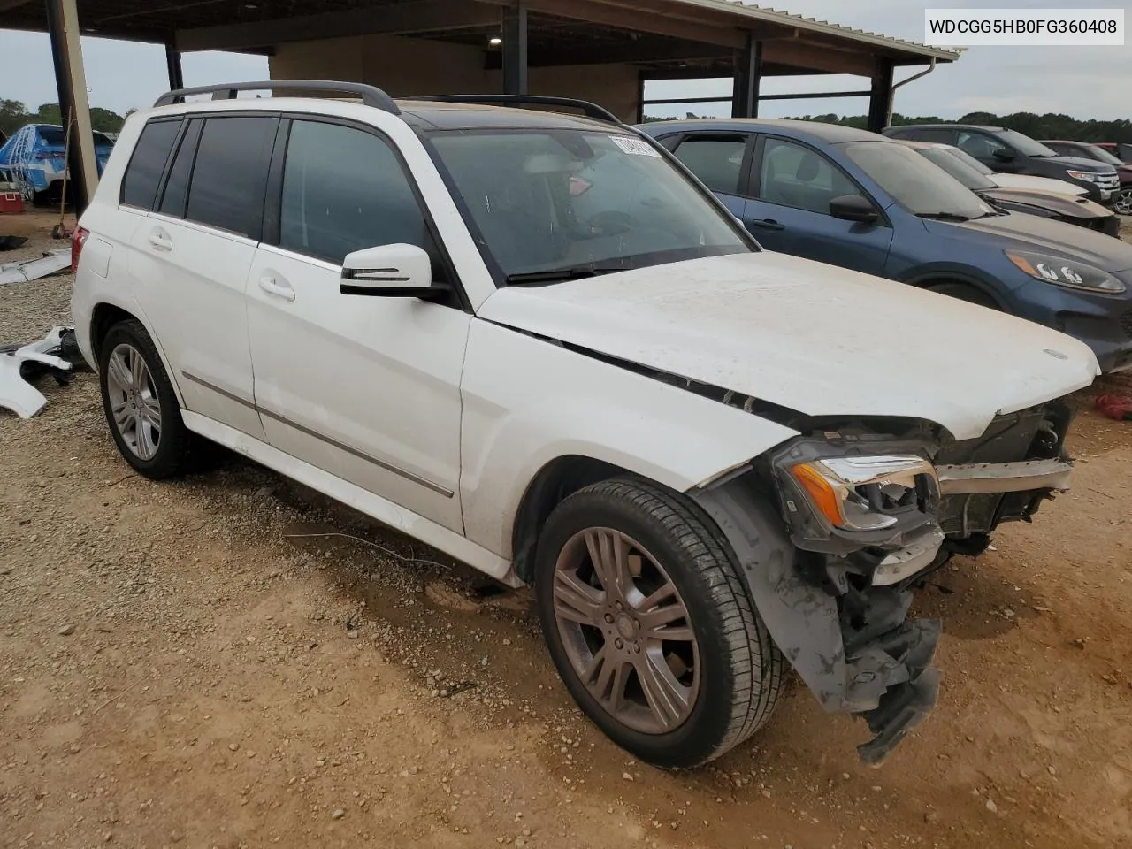 2015 Mercedes-Benz Glk 350 VIN: WDCGG5HB0FG360408 Lot: 70484214