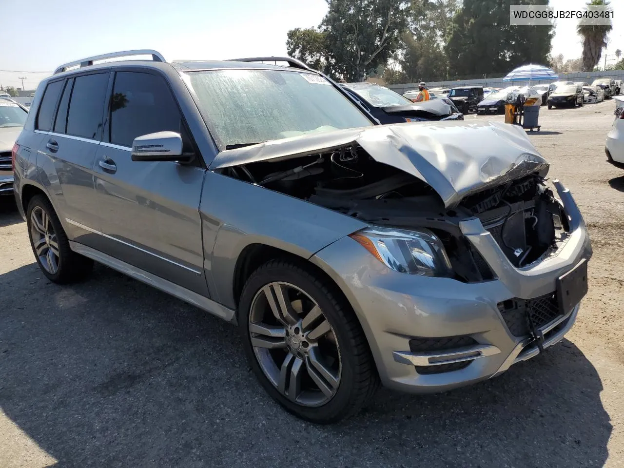 2015 Mercedes-Benz Glk 350 4Matic VIN: WDCGG8JB2FG403481 Lot: 70712624