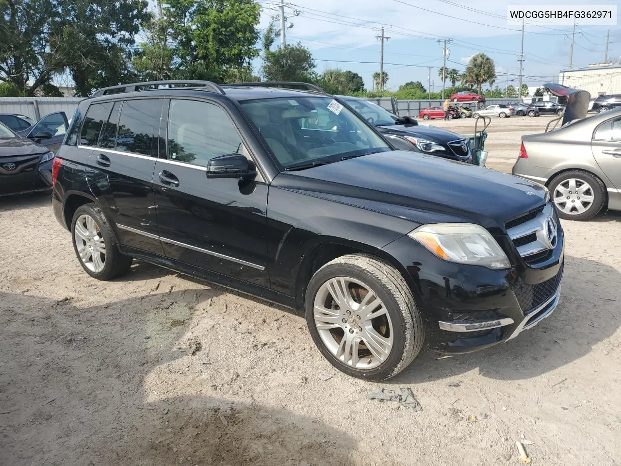 2015 Mercedes-Benz Glk 350 VIN: WDCGG5HB4FG362971 Lot: 71072854