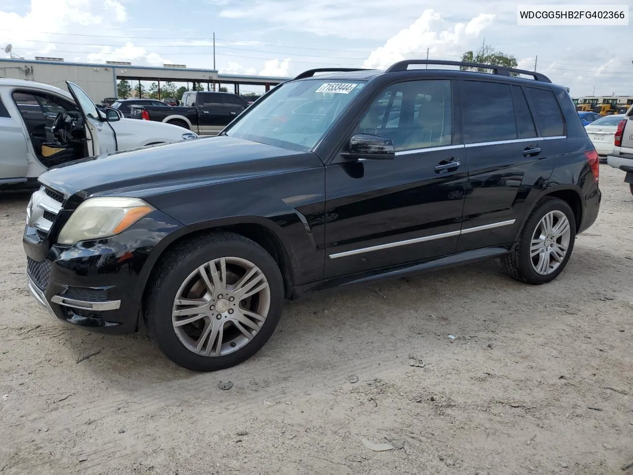 2015 Mercedes-Benz Glk 350 VIN: WDCGG5HB2FG402366 Lot: 71533444