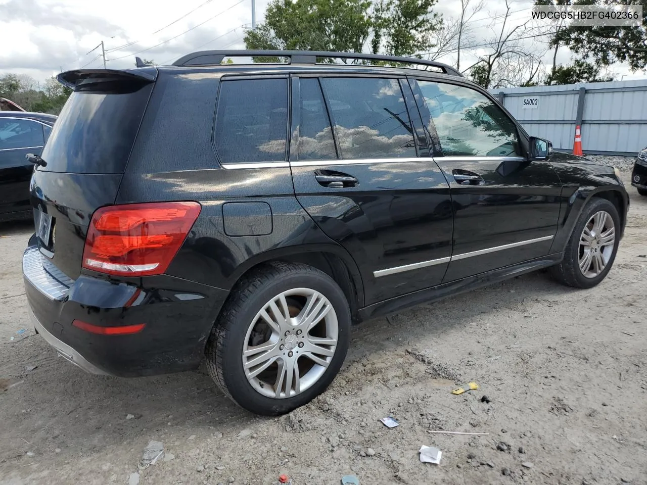 2015 Mercedes-Benz Glk 350 VIN: WDCGG5HB2FG402366 Lot: 71533444